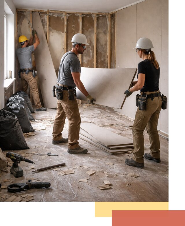 Демонтаж стеновых панелей в Сыктывкаре быстро и аккуратно