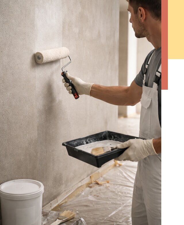 Грунтовка стен в Сыктывкаре от 2268 руб. м2 — быстро, недорого, с материалом | ОТДЕЛОЧНИК-Скт