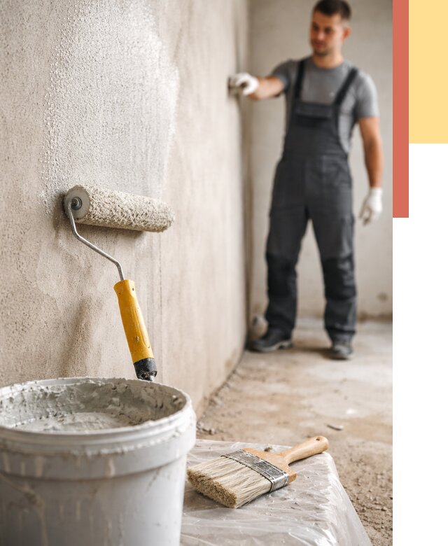 Нанесение бетоноконтакта на стены в Сыктывкаре от 4331 руб. быстро и недорого | ОТДЕЛОЧНИК-Скт