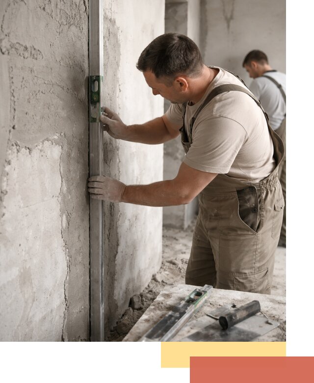 Установка штукатурных маяков в Сыктывкаре с гарантией качества