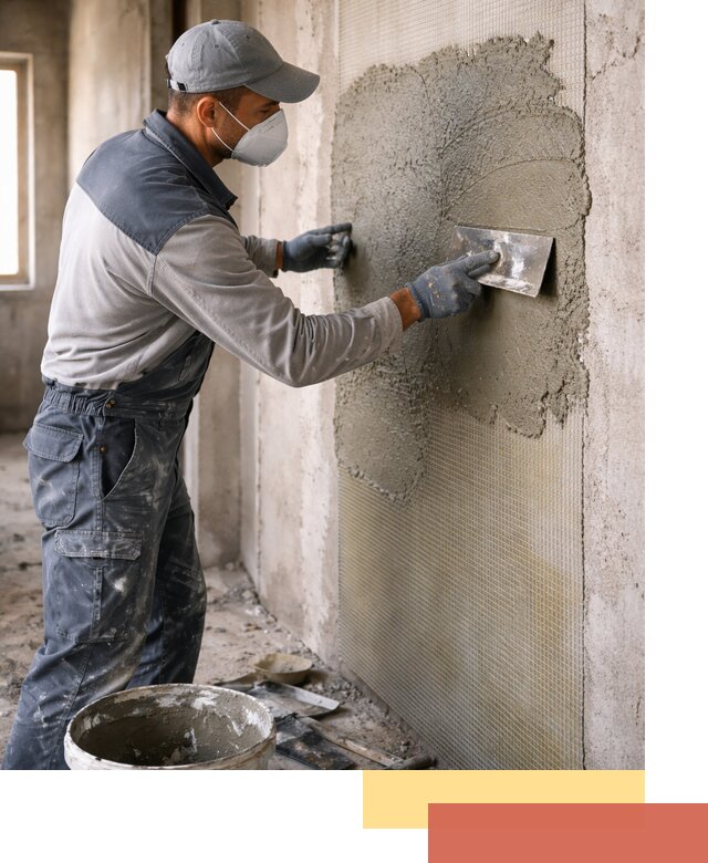 Штукатурка стен по сетке в Сыктывкаре под ключ качественно и быстро