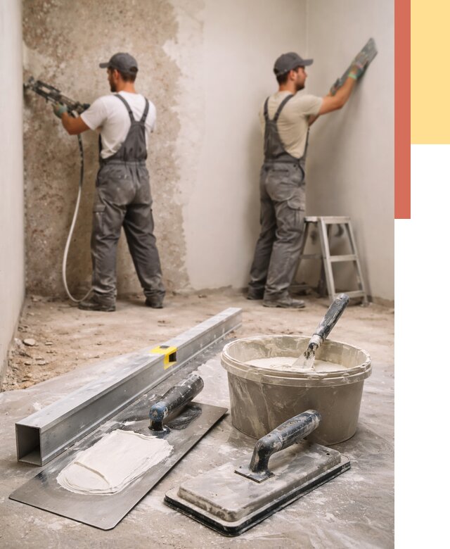 Штукатурка стен под обои в Сыктывкаре от 4640 руб./м2 — выравнивание под обои | ОТДЕЛОЧНИК-Скт