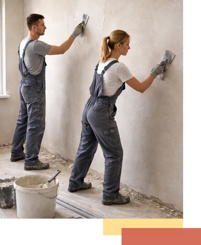 Штукатурка стен под обои в Сыктывкаре профессионально и быстро