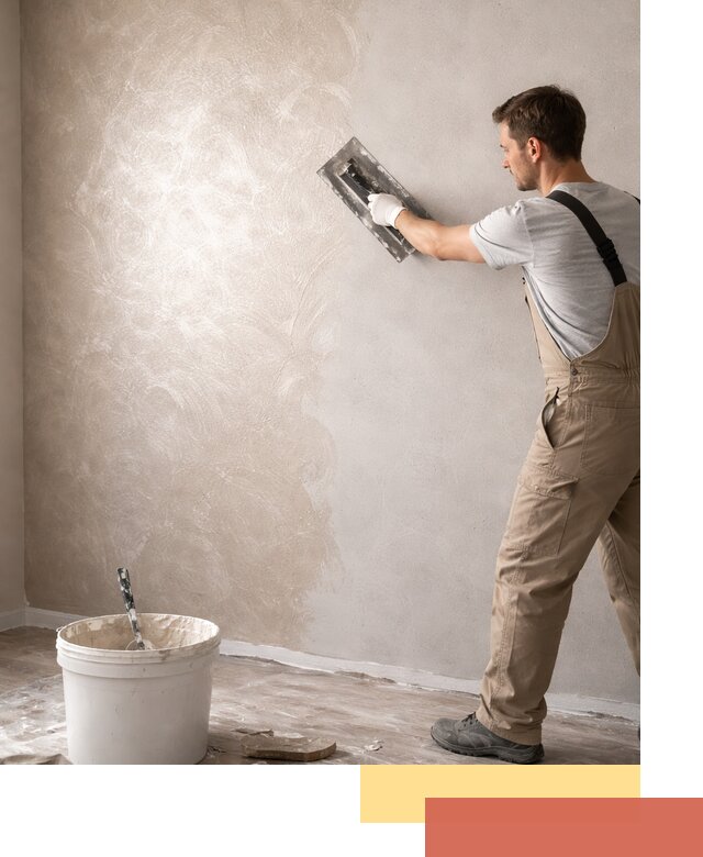 Декоративная штукатурка «Мокрый шелк» под ключ в Сыктывкаре