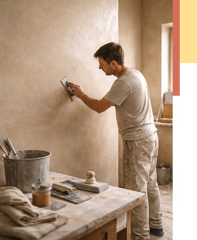 Марокканская штукатурка таделакт в Сыктывкаре под ключ от 4331 руб. | ОТДЕЛОЧНИК-Скт