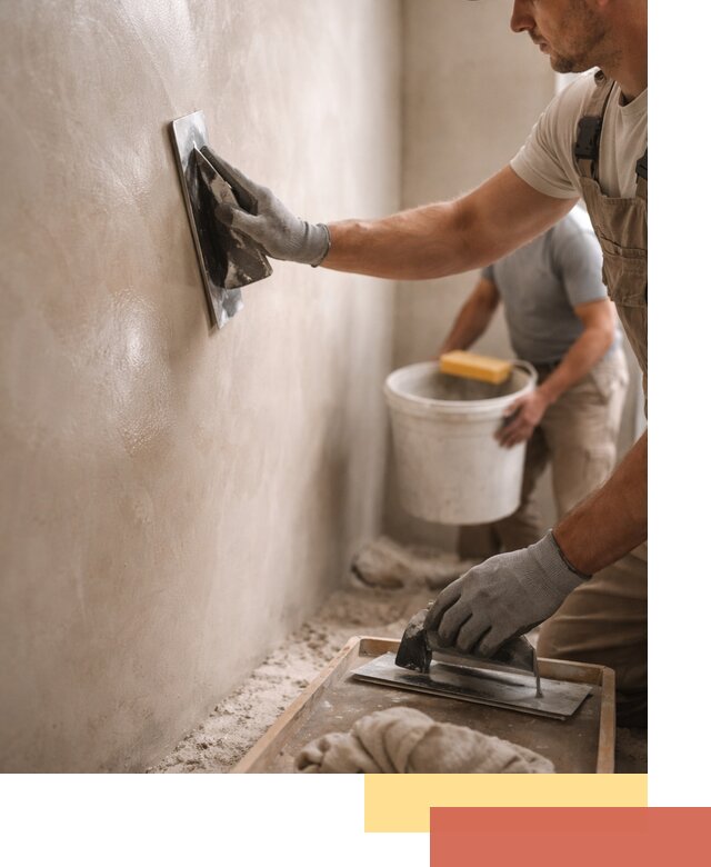 Нанесение марокканской штукатурки таделакт в Сыктывкаре