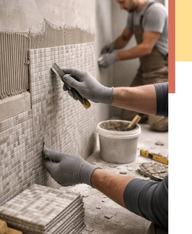 Облицовка стен мозаикой в Сыктывкаре от 3300 руб/м2 — укладка мозаики на стены | ОТДЕЛОЧНИК-Скт