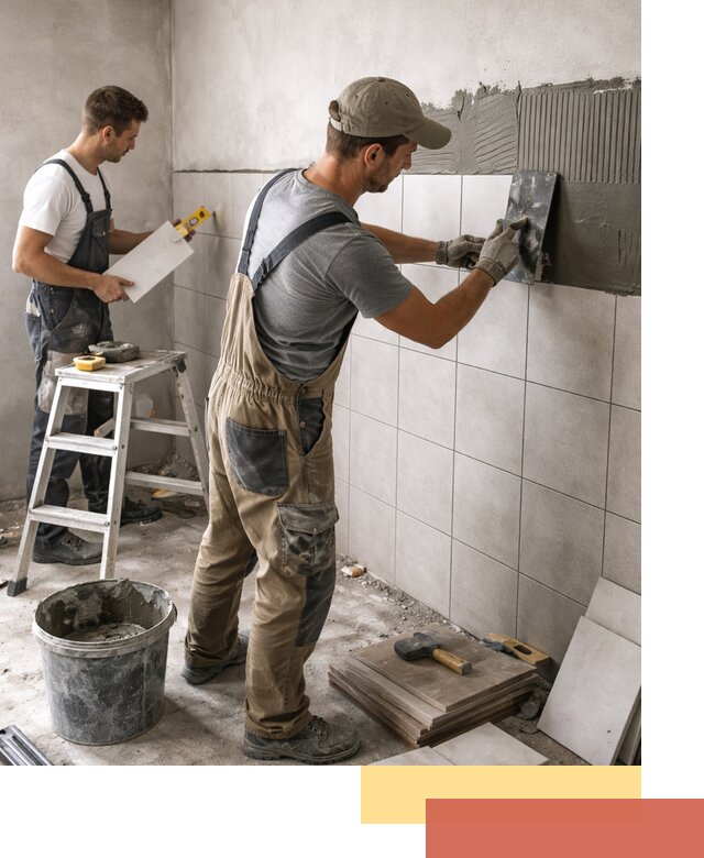 Укладка плитки на стены в Сыктывкаре профессионально и надежно