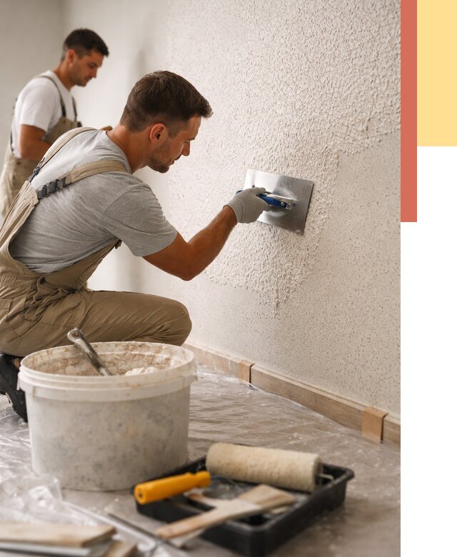 Нанесение жидких обоев в Сыктывкаре от 7733 руб./м2 — быстро и недорого | ОТДЕЛОЧНИК-Скт