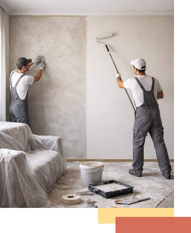 Покраска стен антивандальной краской в Сыктывкаре