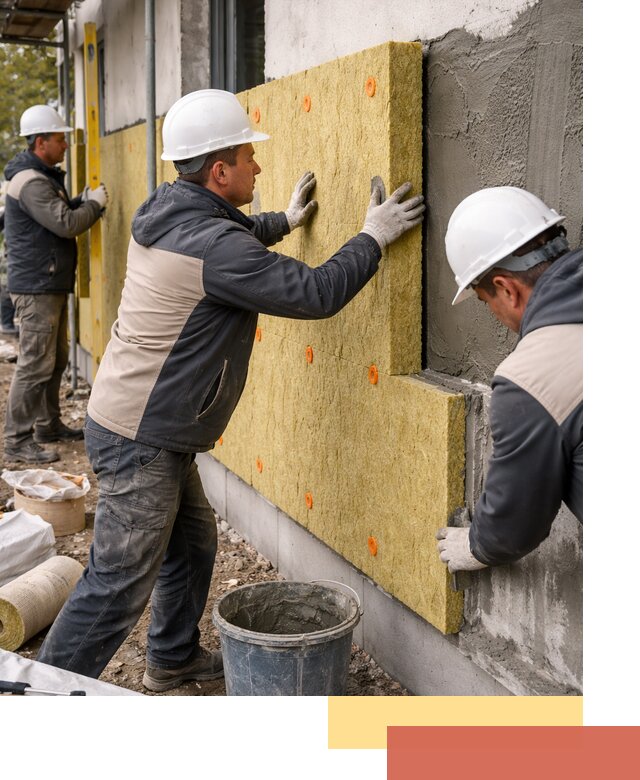 Утепление стен минватой в Сыктывкаре — тепло и звукоизоляция