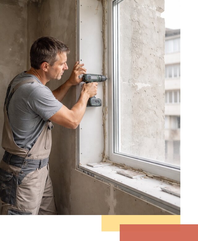 Монтаж гипсокартонных откосов в Сыктывкаре под ключ