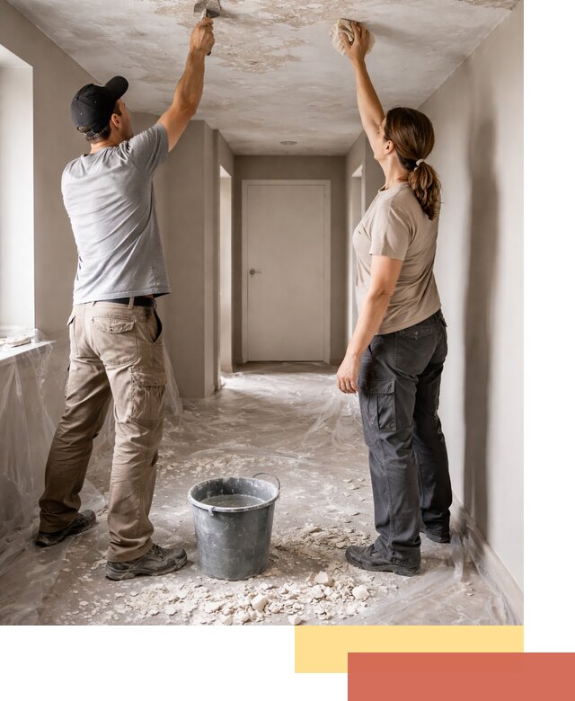 Удаление побелки с потолка в Сыктывкаре — быстро и аккуратно