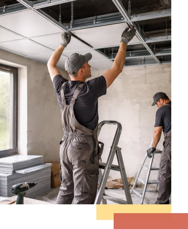 Монтаж кассетного потолка в Сыктывкаре качественно и быстро