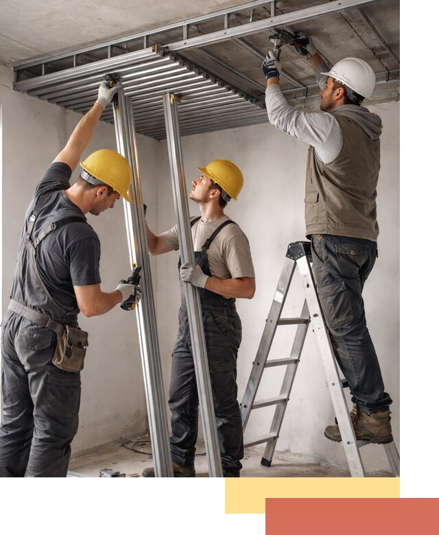 Монтаж реечного потолка под ключ в Сыктывкаре