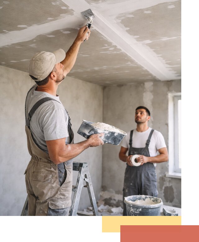 Обработка швов потолка ГКЛ в Сыктывкаре: качественная заделка и шпатлевка