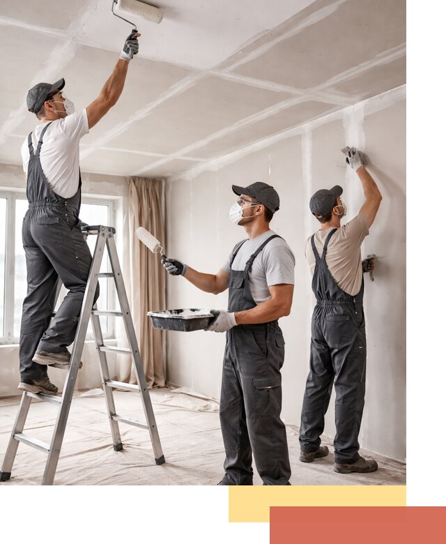 Покраска потолка из гипсокартона в Сыктывкаре качественно и недорого