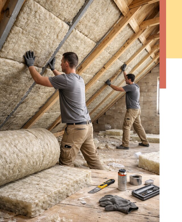 Утепление потолка минватой в Сыктывкаре от 1495 руб. — быстро и недорого | ОТДЕЛОЧНИК-Скт