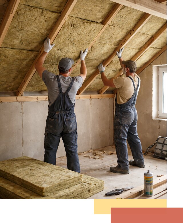 Утепление потолка минеральной ватой в Сыктывкаре