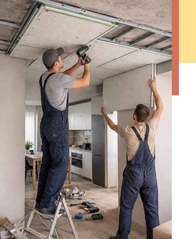 Шумоизоляция потолка панелями зипс в Сыктывкаре от 1908 руб. под ключ | ОТДЕЛОЧНИК-Скт